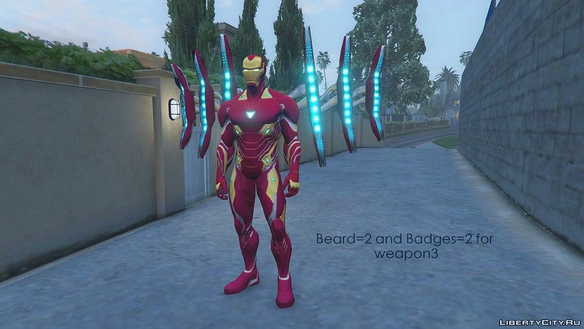 Iron man MK50 MCOC version [Add-on Ped] / GTA 5