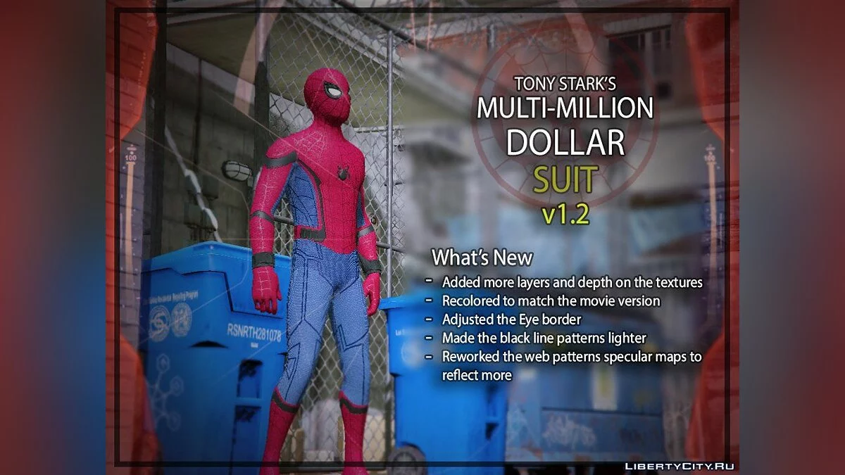 Tony Stark's Multi-Million Dollar Suit (Hacked) 1.2 / GTA 5