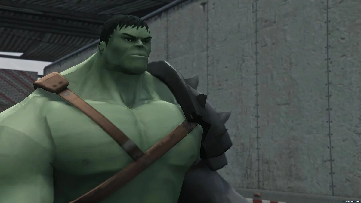 Gladiator Hulk (Planet Hulk) [Add-On Ped] 2.1 / GTA 5