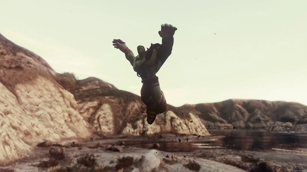 Gladiator Hulk (Planet Hulk) [Add-On Ped] 2.1 / GTA 5