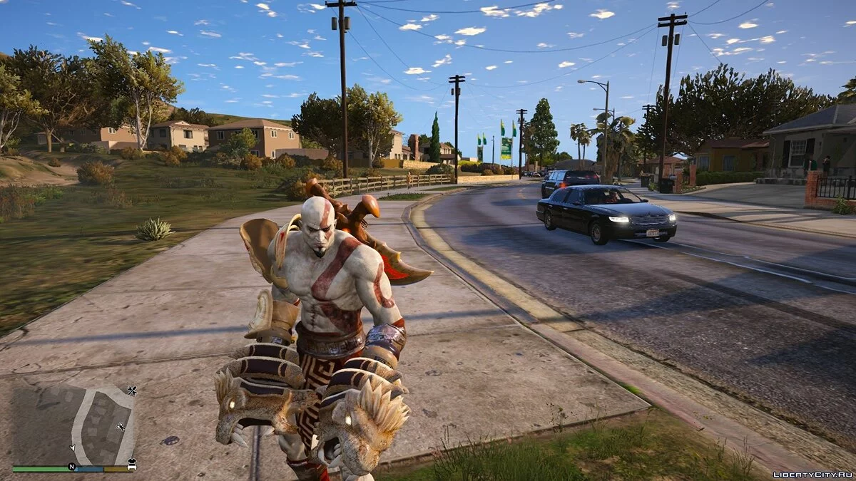 Kratos - God of War III - UPGRADED VERSION 2.0 / GTA 5