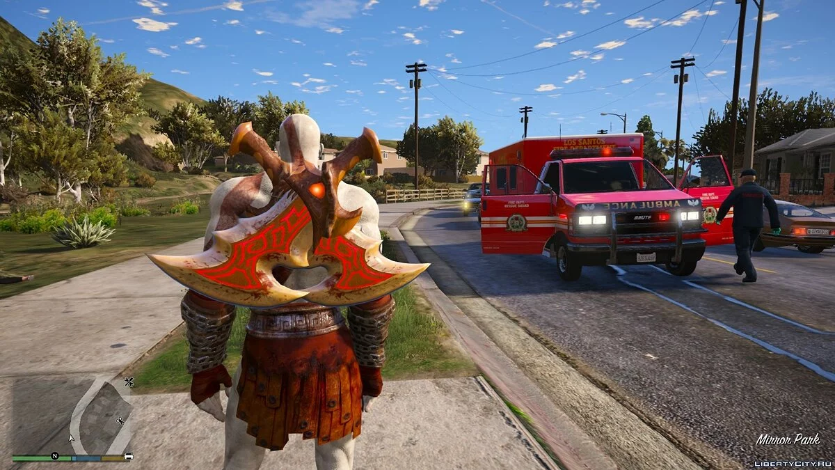 Kratos - God of War III - UPGRADED VERSION 2.0 / GTA 5