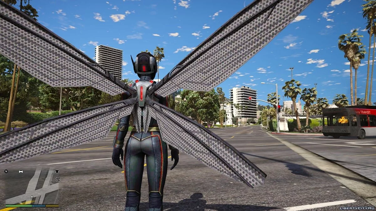 The Wasp From Ant-Man And The Wasp Movie / GTA 5