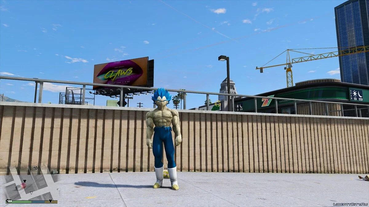 Topless Vegeta - SSJ Blue Evolution / Ascended Super Saiyan Blue (Dragon Ball Super) [Add-On / Replace] Final / GTA 5