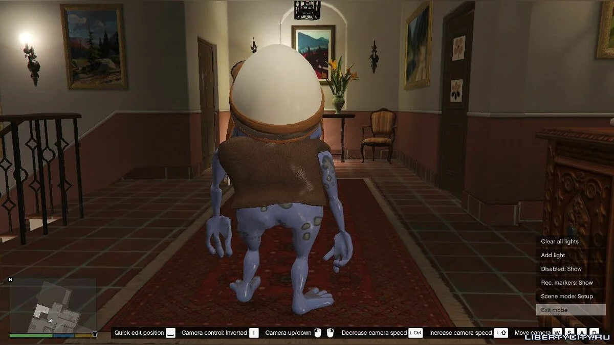 Crazy Frog со звуком + робот дрон (обновлено) / GTA 5
