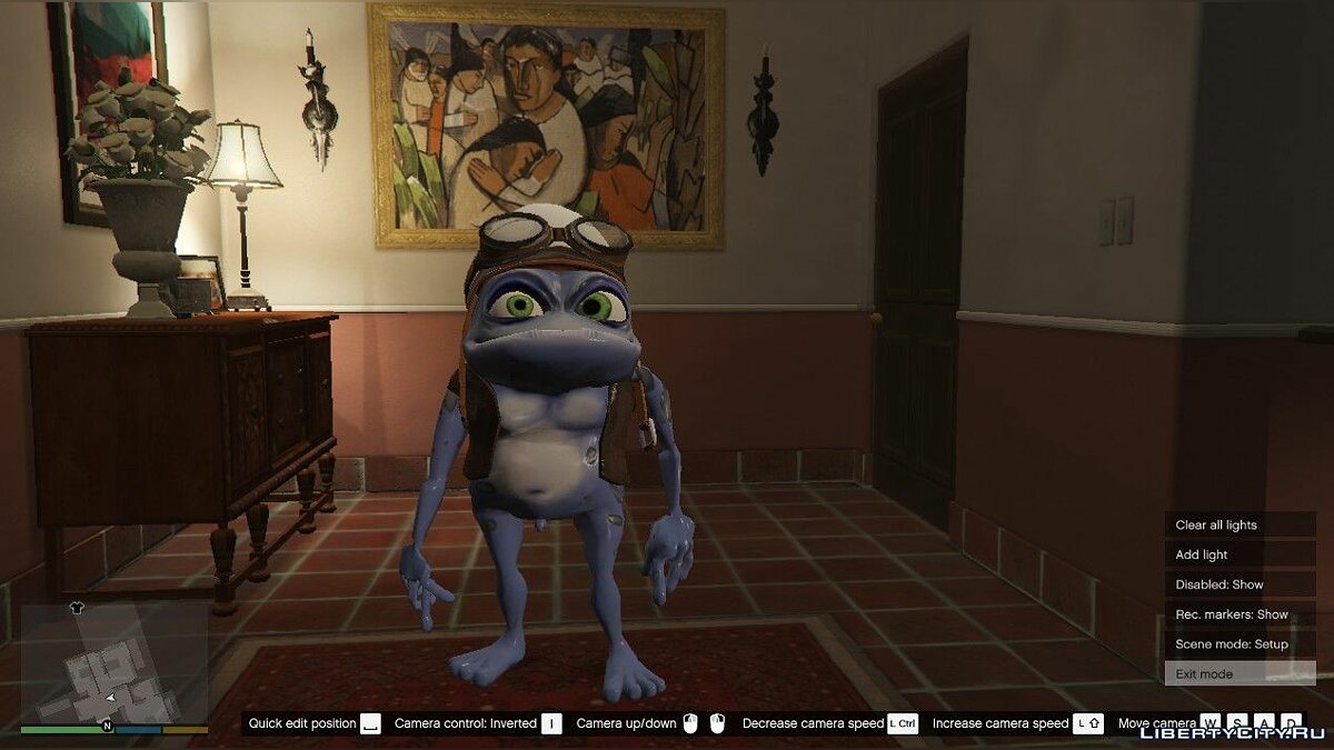 Скачать Crazy Frog со звуком + робот дрон (обновлено) для GTA 5