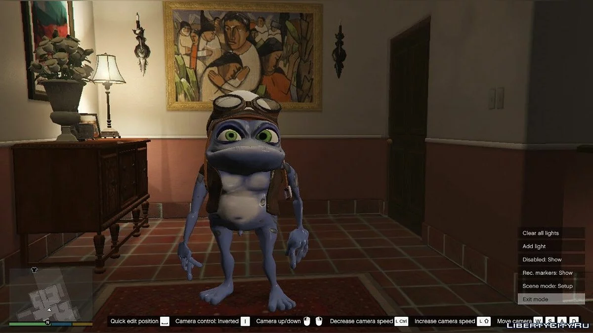 Crazy Frog со звуком + робот дрон (обновлено) / GTA 5
