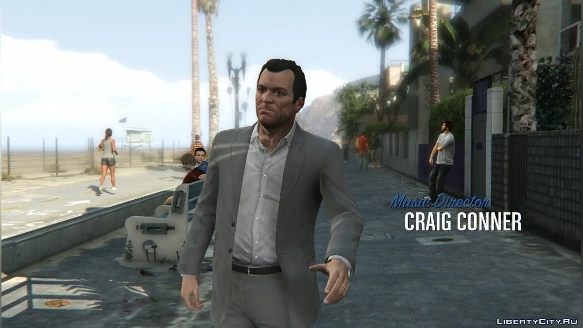Michael trailer 2 beta face model 2.1 / GTA 5
