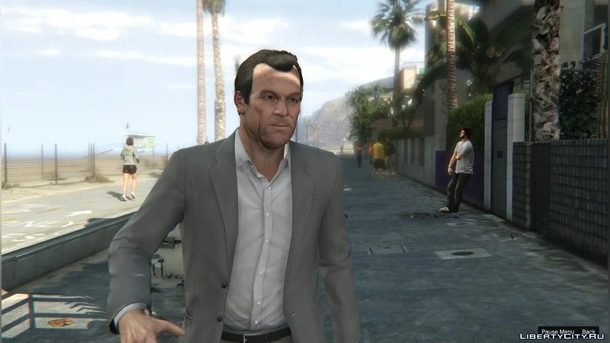Michael trailer 2 beta face model 2.1 / GTA 5