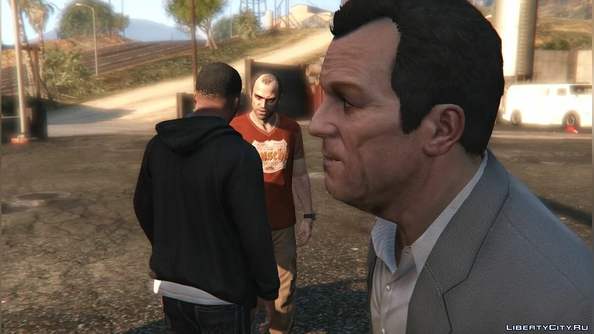 Michael trailer 2 beta face model 2.1 / GTA 5