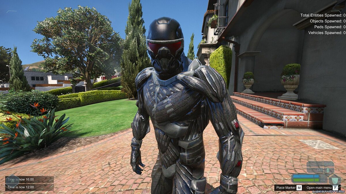 Скачать Standard Nanosuit from The Crysis 1 для GTA 5