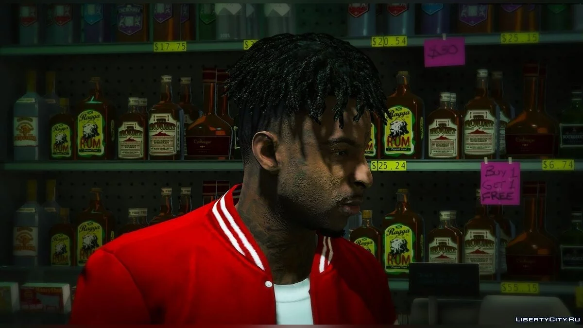 21 Savage | *Replace Player* V2.1 / GTA 5