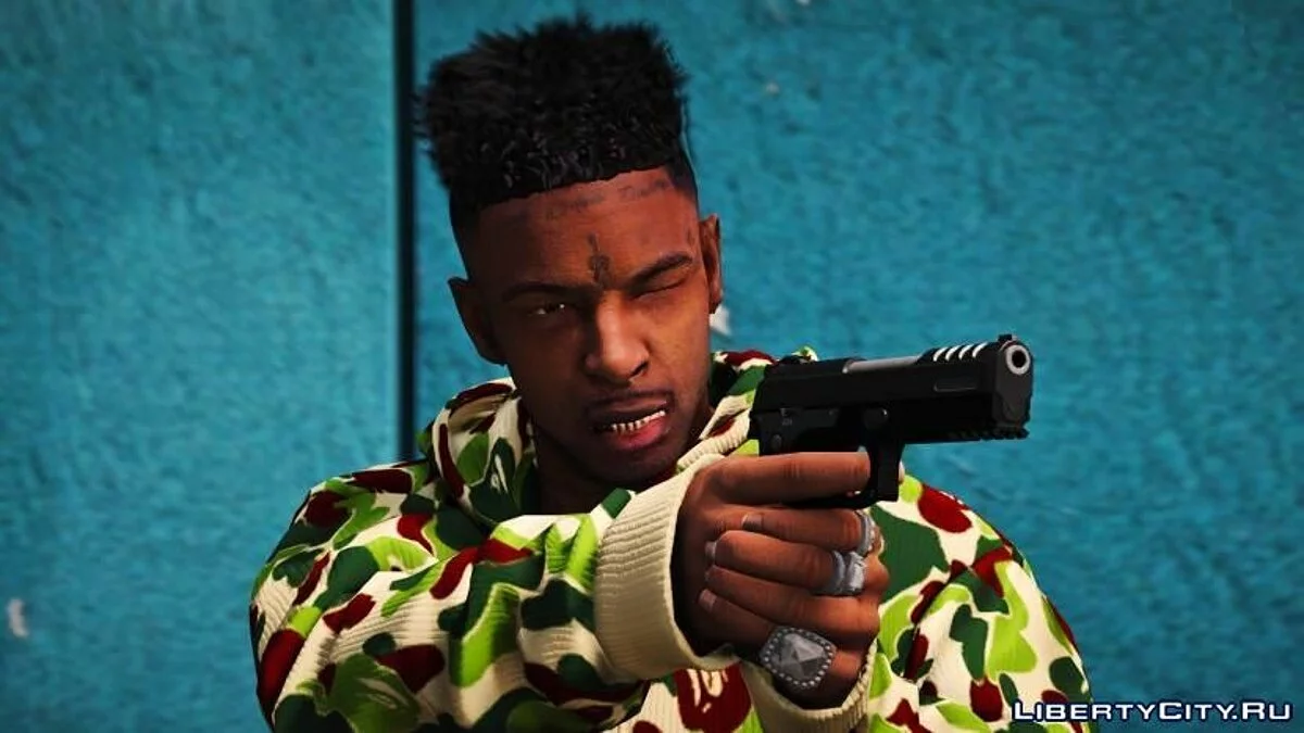 21 Savage | *Replace Player* V2.1 / GTA 5