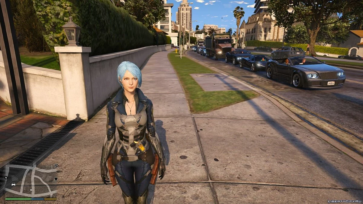 Ana Stewart from Metro Conflict [Add-on Ped | Replace] / GTA 5