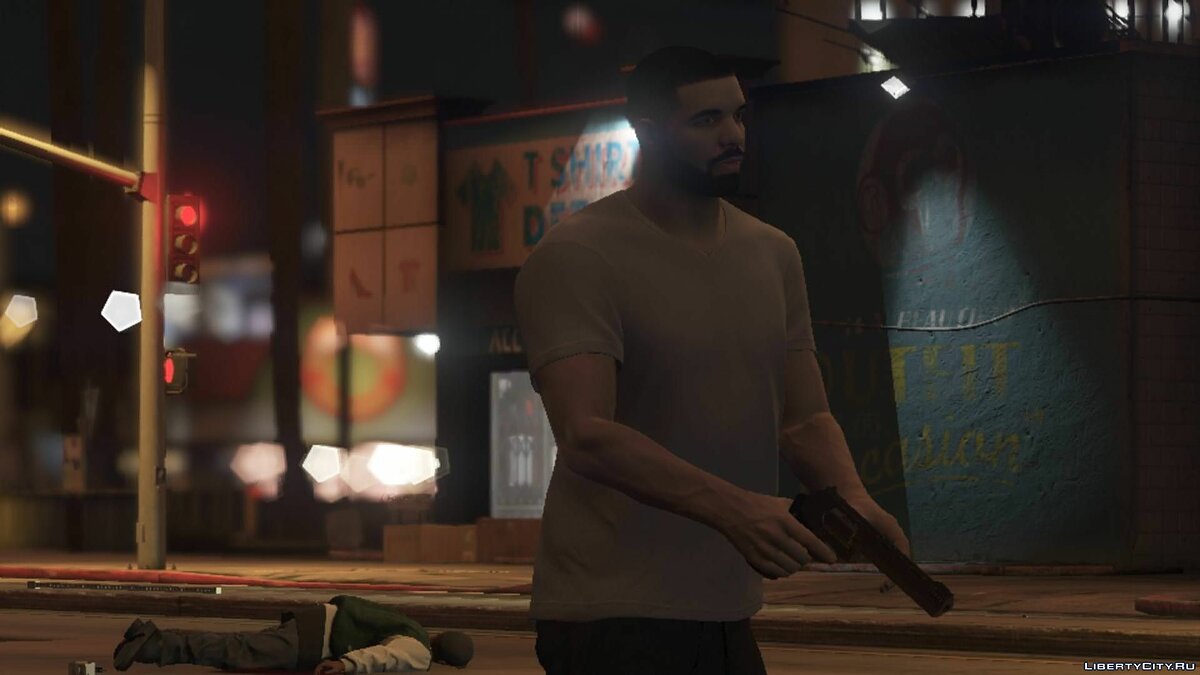 Скачать Drake [Add-On Ped/Replace] 1.2 для GTA 5