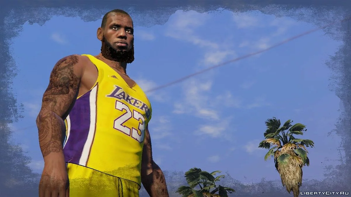 Lebron James Jerseys 1.0 / GTA 5