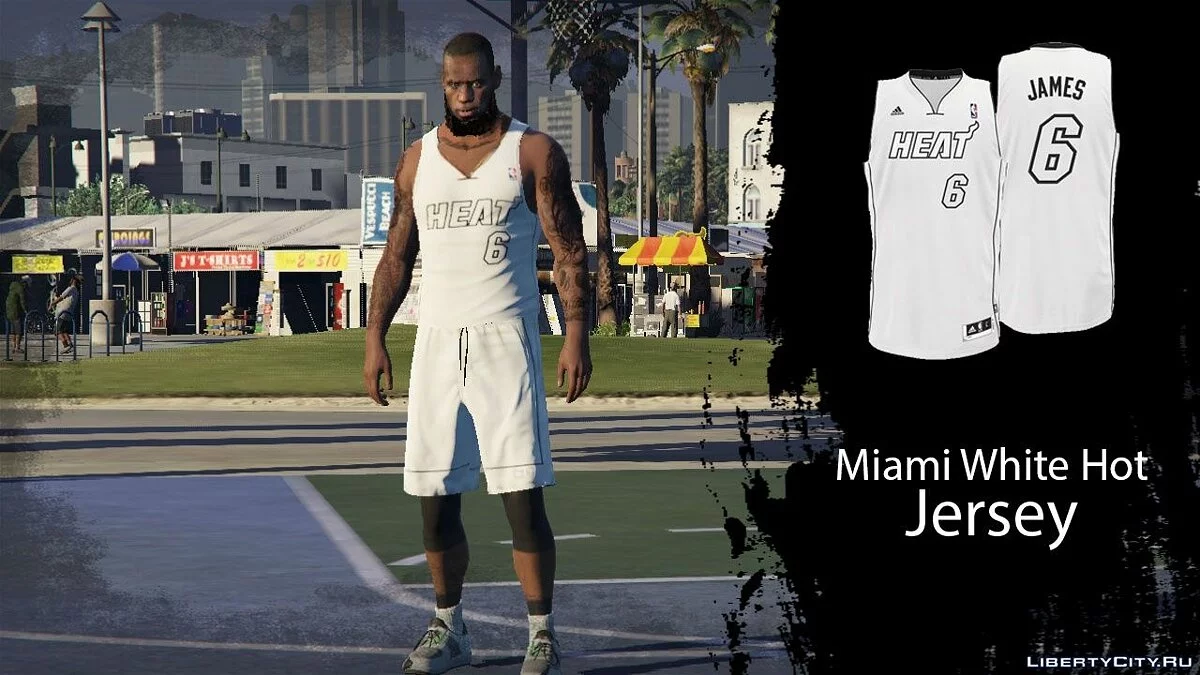 Lebron James Jerseys 1.0 / GTA 5