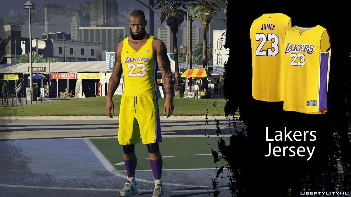 Lebron James Jerseys 1.0 / GTA 5