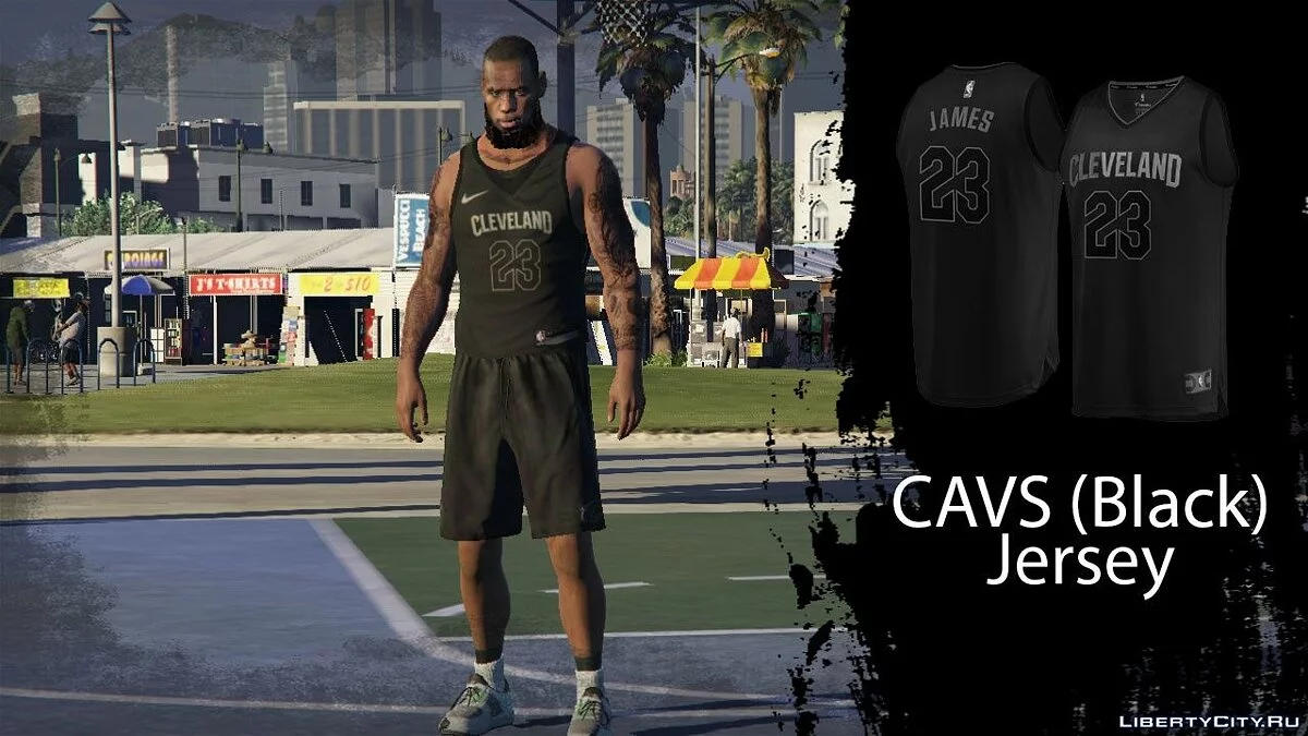 Lebron James Jerseys 1.0 / GTA 5