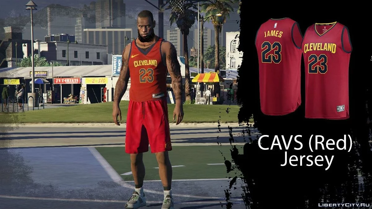 Lebron James Jerseys 1.0 / GTA 5