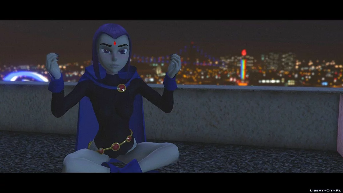 Raven - Teen Titans [Add-On Ped] [UPDATED] 2.0 / GTA 5