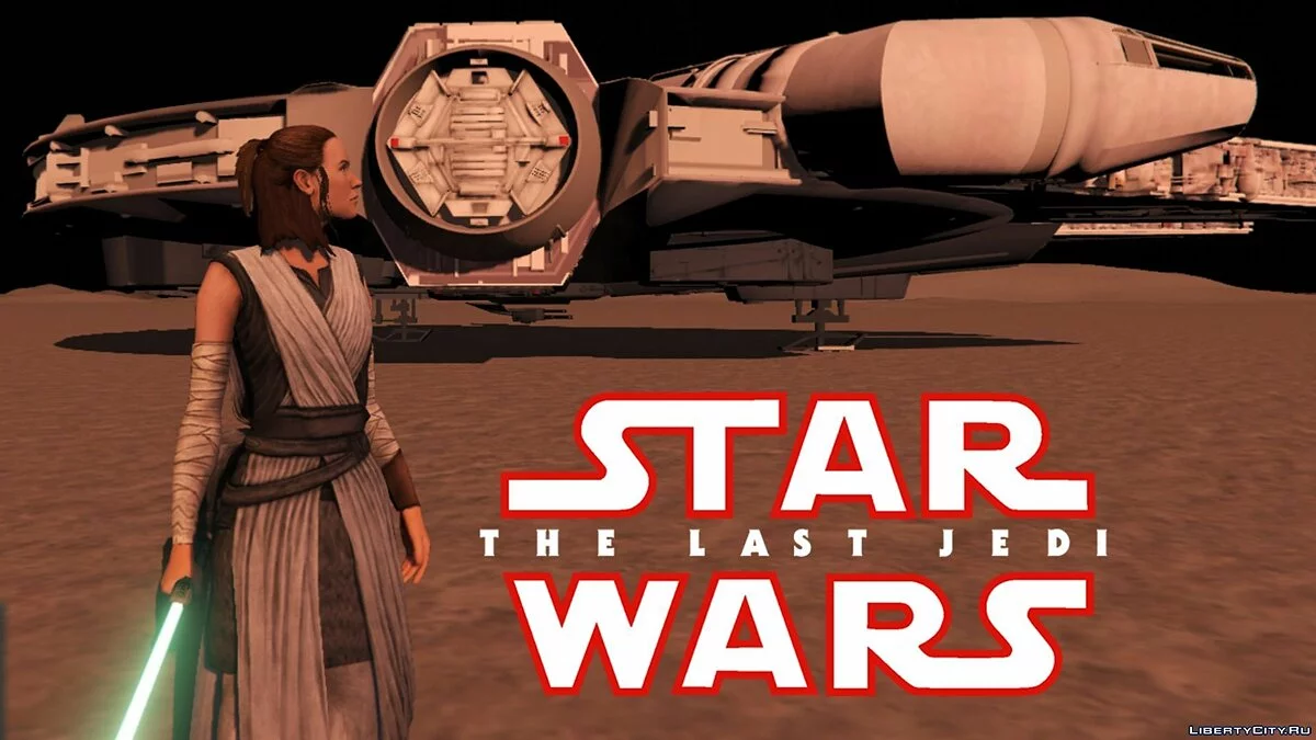 Rey (Star Wars The Last Jedi & Force Awaken) [Add-On Ped] 1.2 / GTA 5