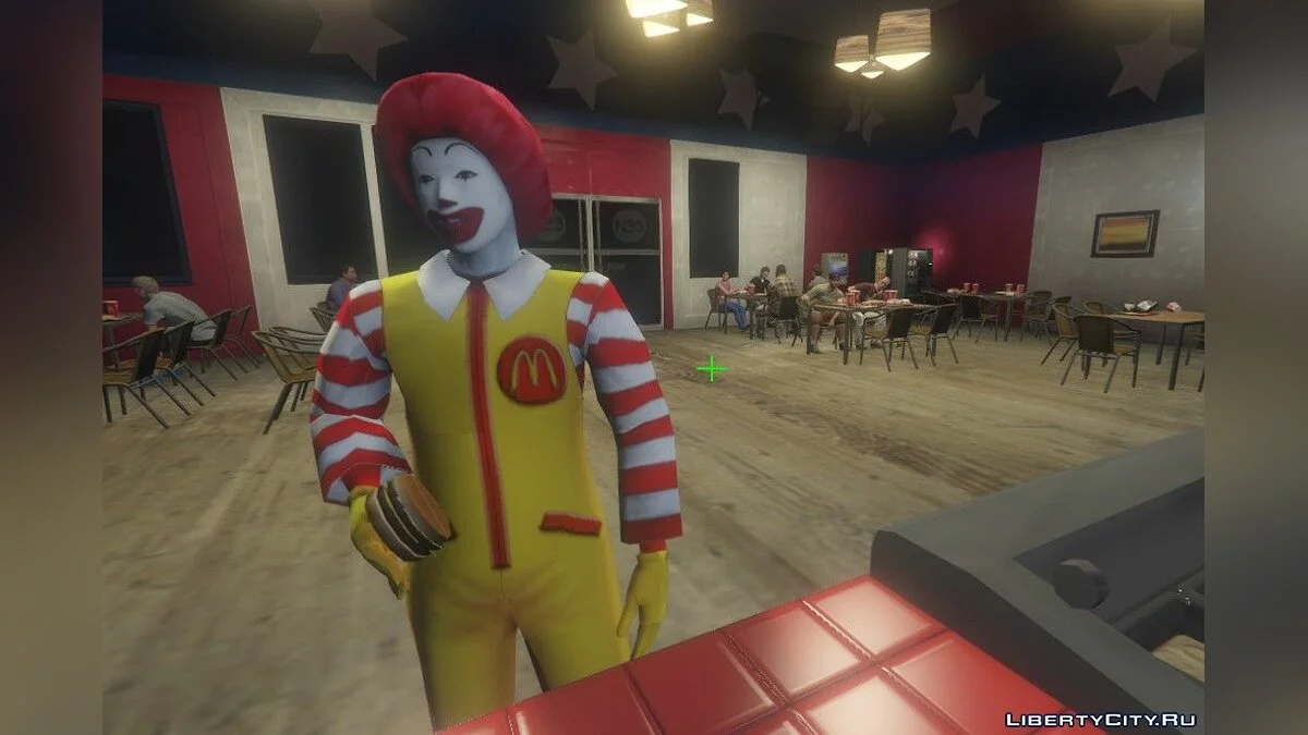 Ronald (McDonald) [Add-On Ped] / GTA 5