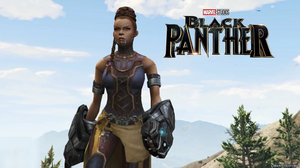 Shuri (Black Panther) [Add-On Ped] 1.0 / GTA 5
