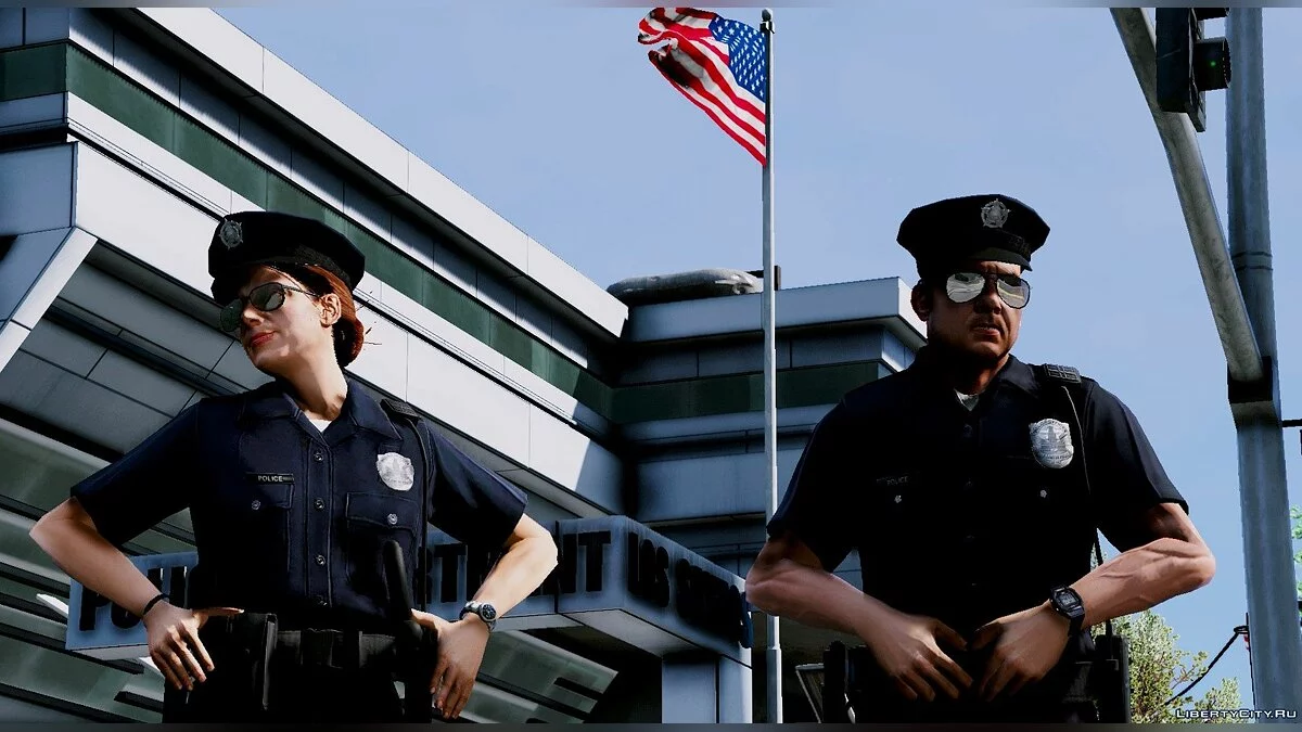 True Vanilla Female LSPD Cops 1.0 / GTA 5