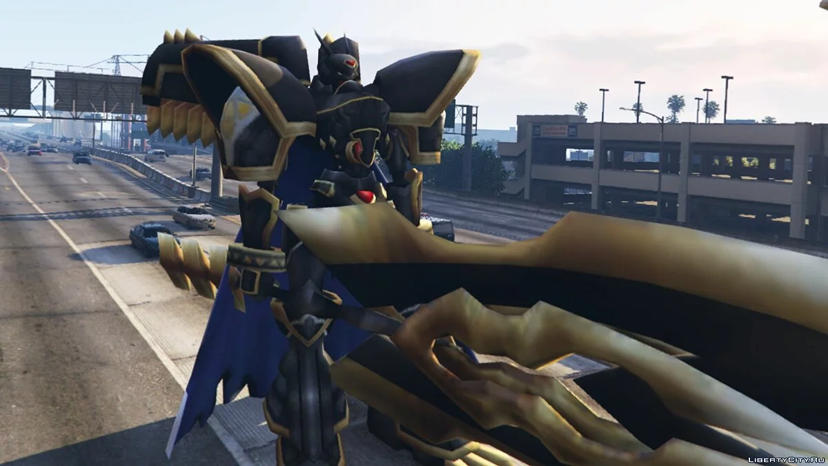 Alphamon (Digimon) [Big Add-On Ped] 1.0 / GTA 5