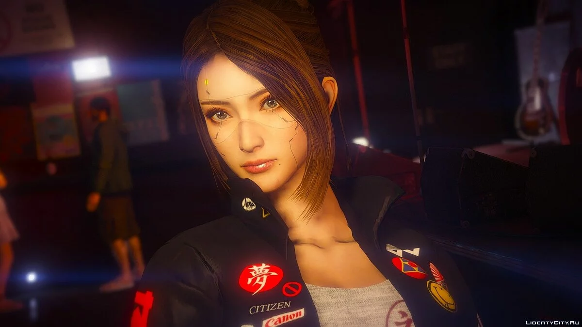 Cyberpunk Custom Female Ped [Add-on Ped | Replace] v1.0 / GTA 5