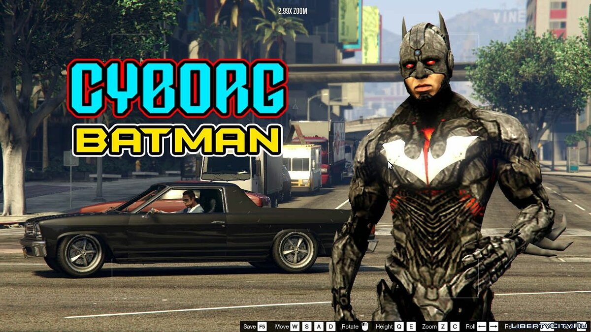 Скачать CYBORG - BATMAN (The Murder Machine) 1.1 для GTA 5