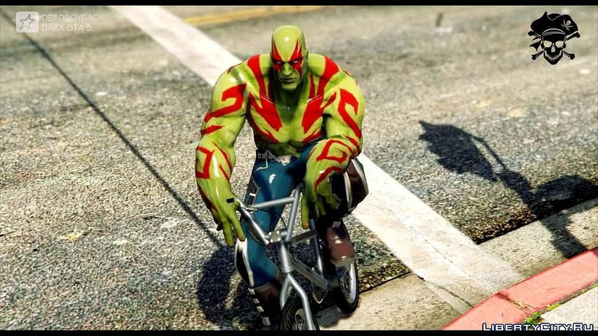 Drax the Destroyer {Guardians Of The Galaxy} ADD-ON PED |Replace 1.0 / GTA 5