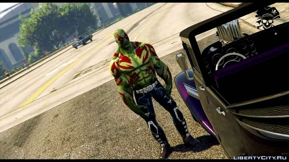 Drax the Destroyer {Guardians Of The Galaxy} ADD-ON PED |Replace 1.0 / GTA 5