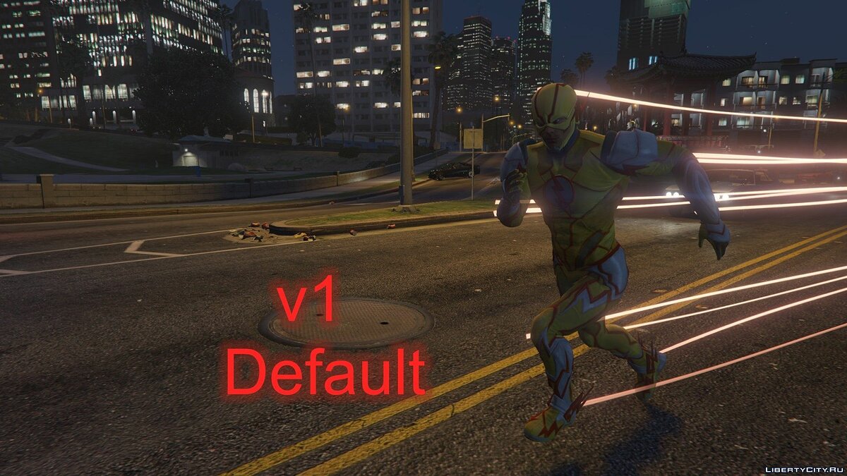 Скачать Injustice Reverse Flash! (NO GRIN) 1.1 для GTA 5