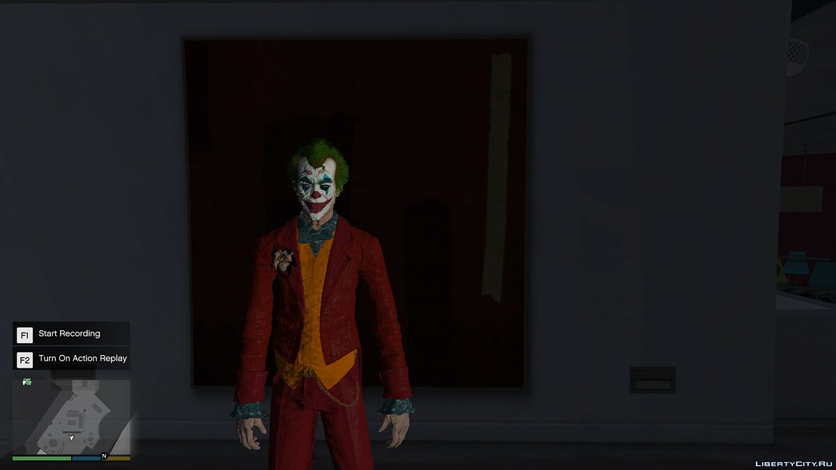 Скачать Joker 2019 Batman Arkham Knight (Retexture) 1.0 для GTA 5