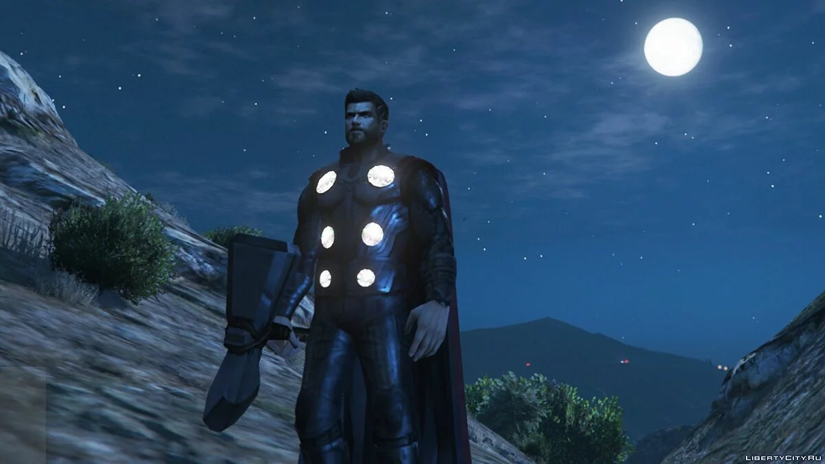 Thor (Avengers Infinity War) [Turn on & off Cape] 1.1 / GTA 5