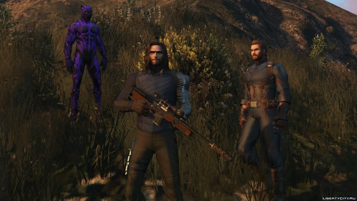 Winter Soldier (Avengers Infinity War) 1.0 / GTA 5