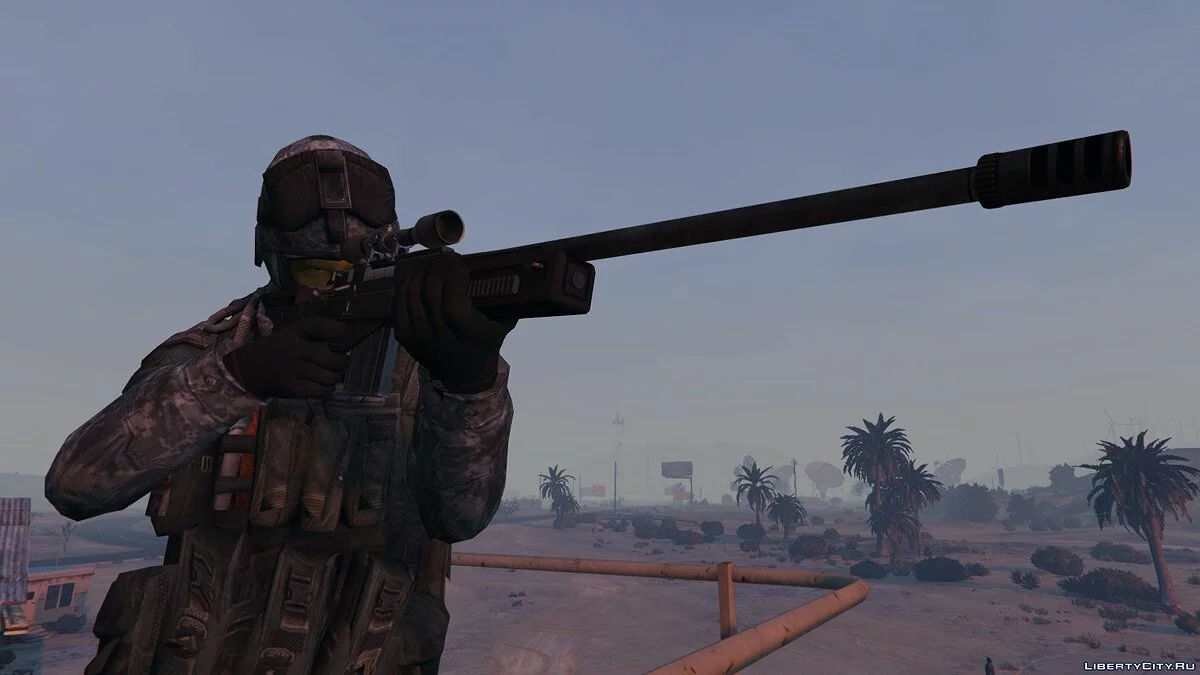 Call of duty MW General Shepherd and the US Rangers / GTA 5