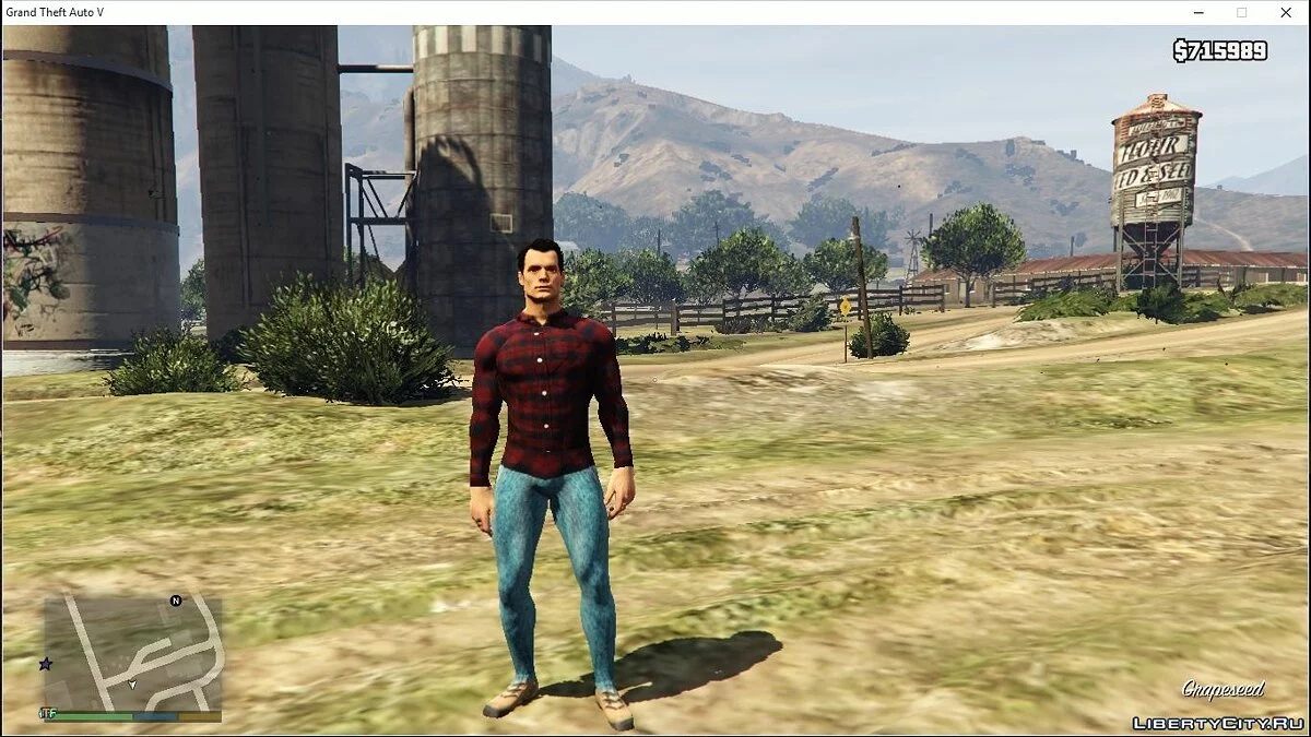 Clark Kent - Superman BvS Injustice 2 [Retexture] 1.0 / GTA 5
