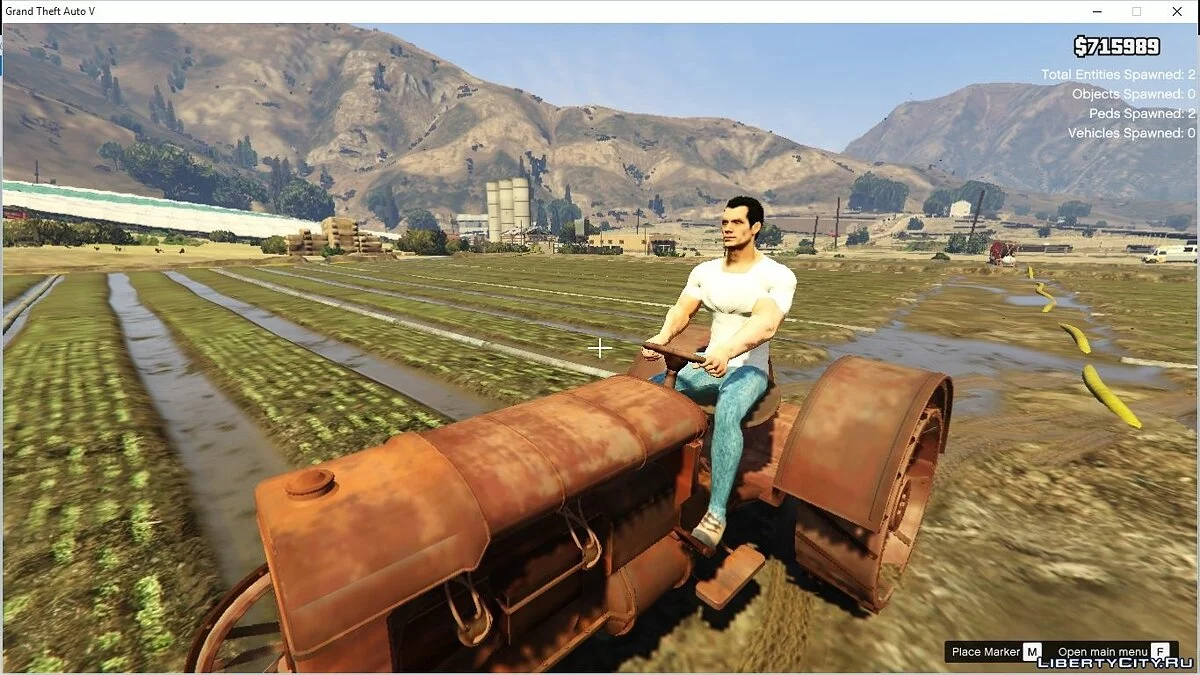 Clark Kent (White Shirt) - Superman BvS Injustice 2 [Retexture] 1.0 / GTA 5