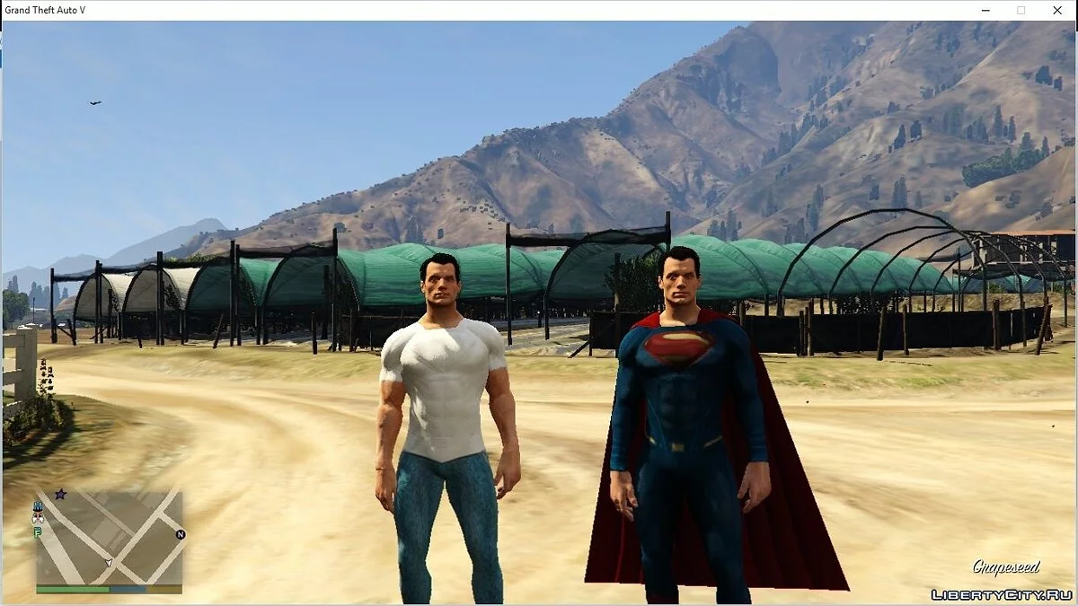 Clark Kent (White Shirt) - Superman BvS Injustice 2 [Retexture] 1.0 / GTA 5