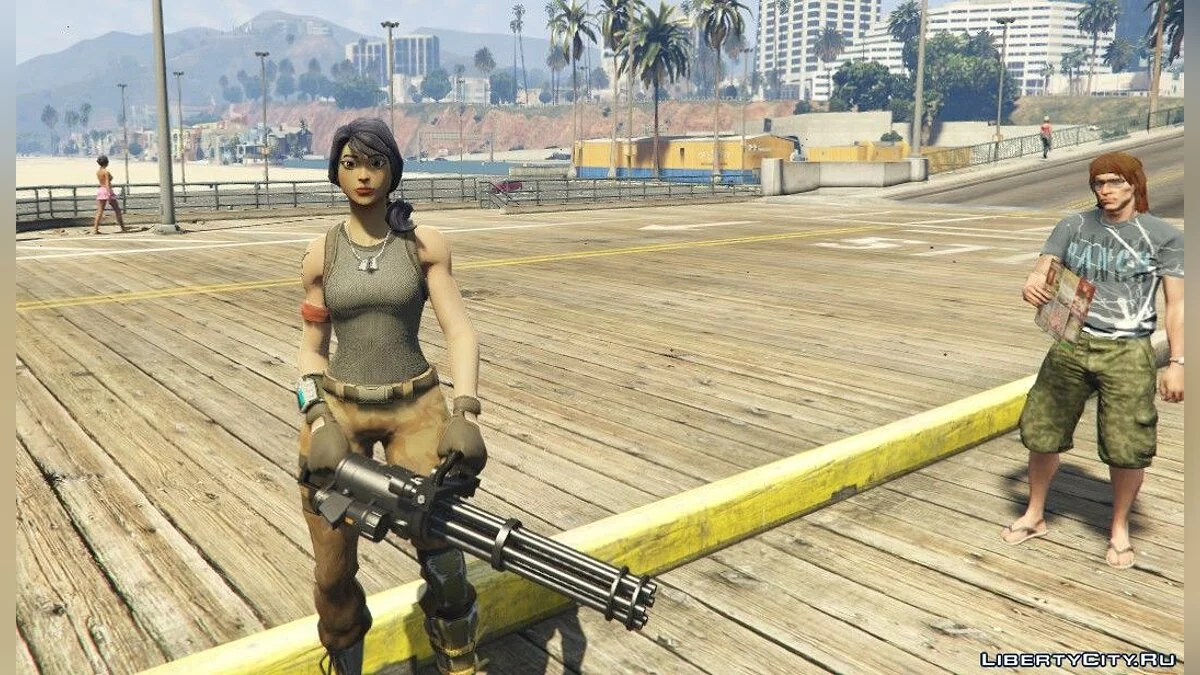 Commando Sarah (FORTNITE) (FREE) - Персонаж из Fortnite / GTA 5