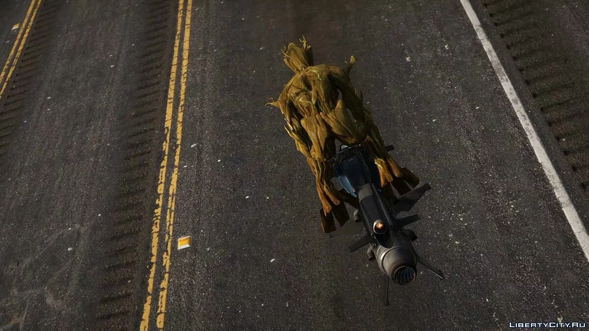 GROOT - Guardians Of the Galaxy [Add-On Ped] 1.0 - Грут из фильма Стражи галактики / GTA 5