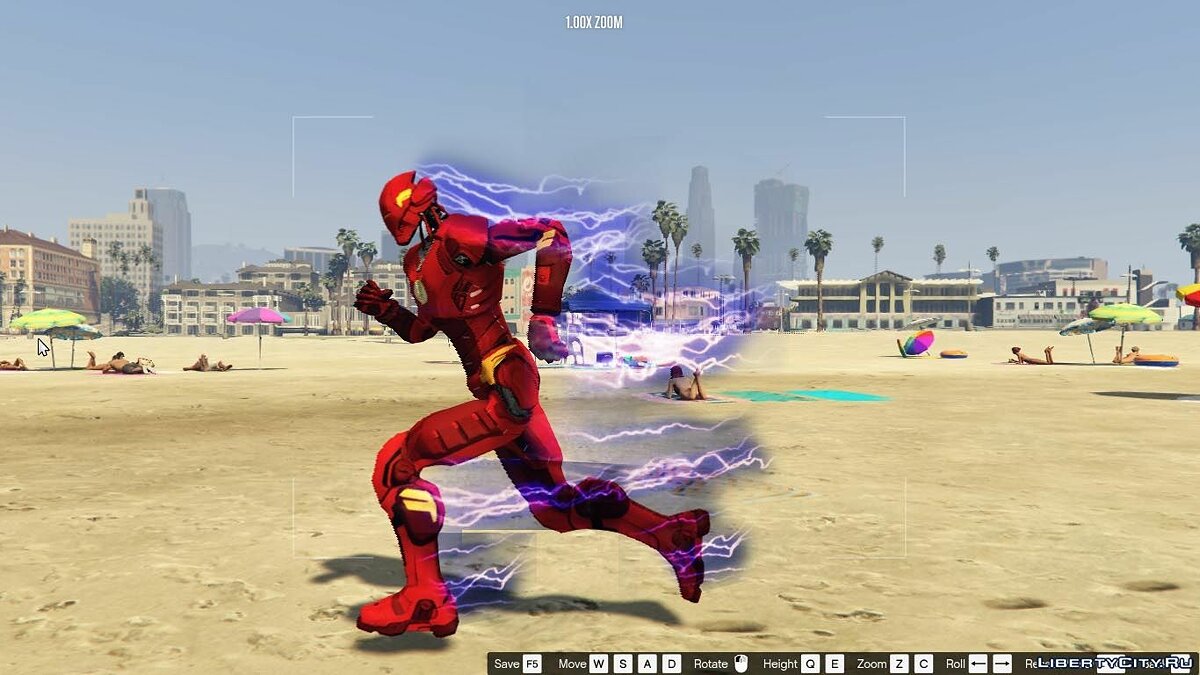 Скачать IRON MAN - FLASH+REVERSE FLASH 2.0 - Железный Флэш для GTA 5