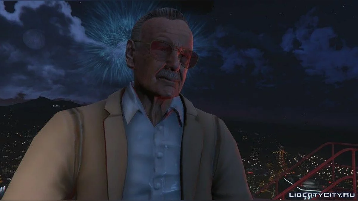 STAN LEE!!! Nuff Said 1.0 - Стэн Ли / GTA 5