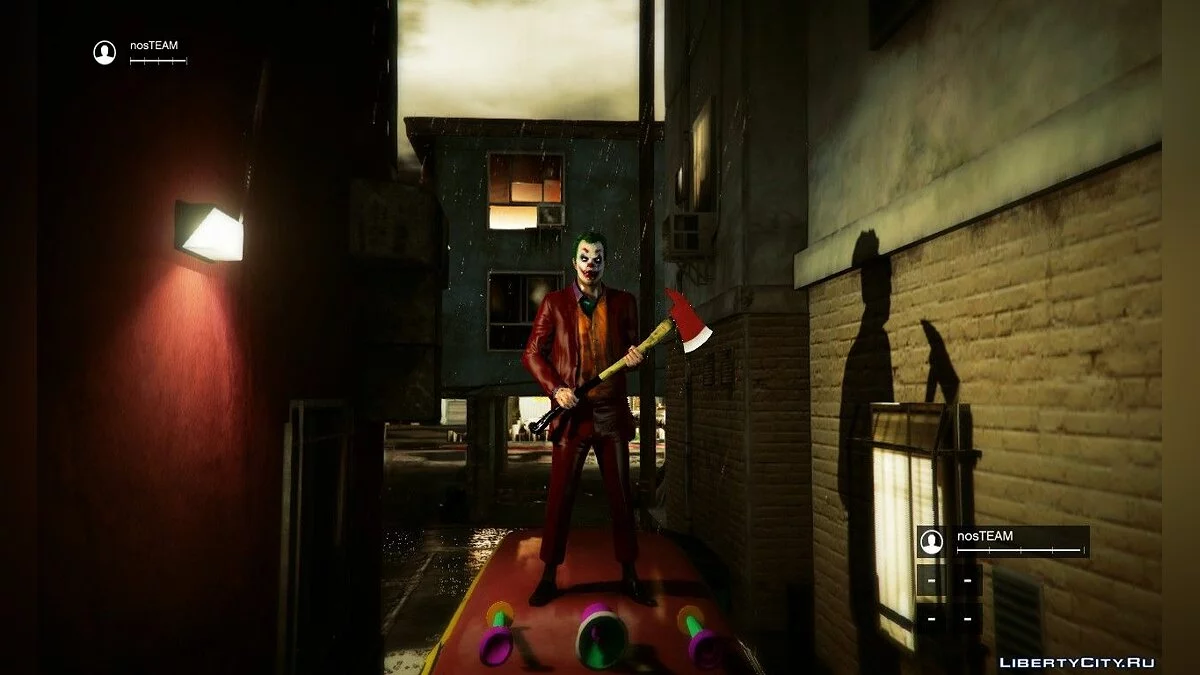 Trevor Phoenix Joker 1.0 - Скин Джокера для Тревора / GTA 5