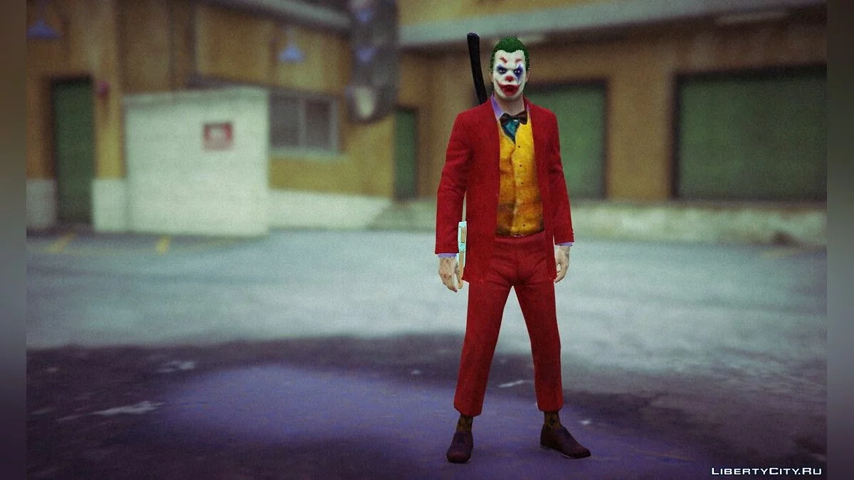 Trevor Phoenix Joker 1.0 - Скин Джокера для Тревора / GTA 5