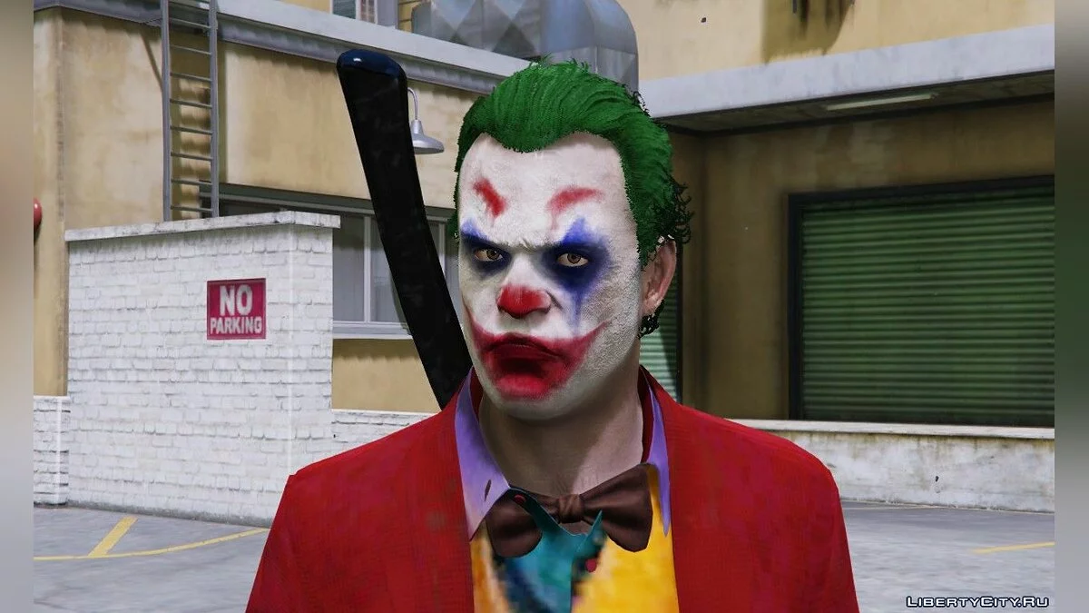 Trevor Phoenix Joker 1.0 - Скин Джокера для Тревора / GTA 5