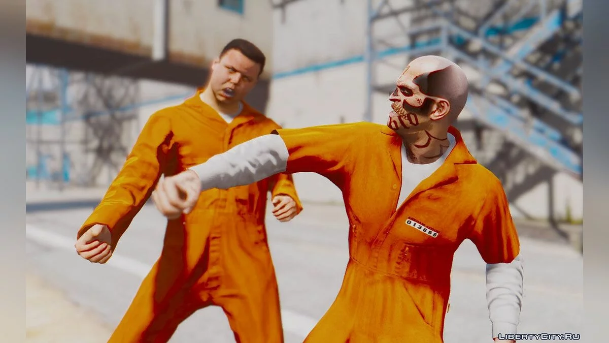 Тревор в роли Эль Дьябло из "Отряда самоубийц" 2.9 / GTA 5